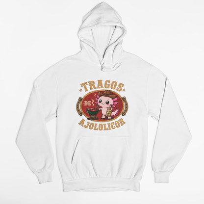 Hoodie Ajolotito Tragos De Ajololicor Unisex