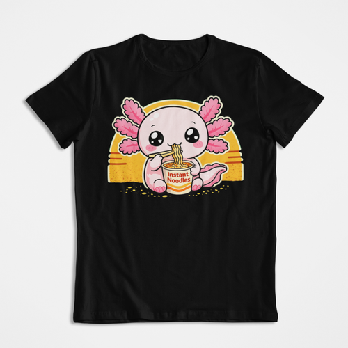Playera Ajolotito Instant Noodles