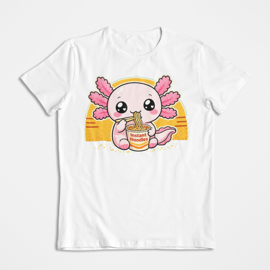 Playera Ajolotito Instant Noodles