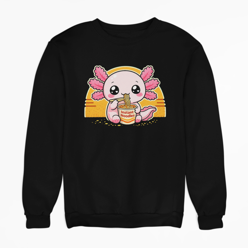 Sudadera Ajolotito Instant Noodles Unisex