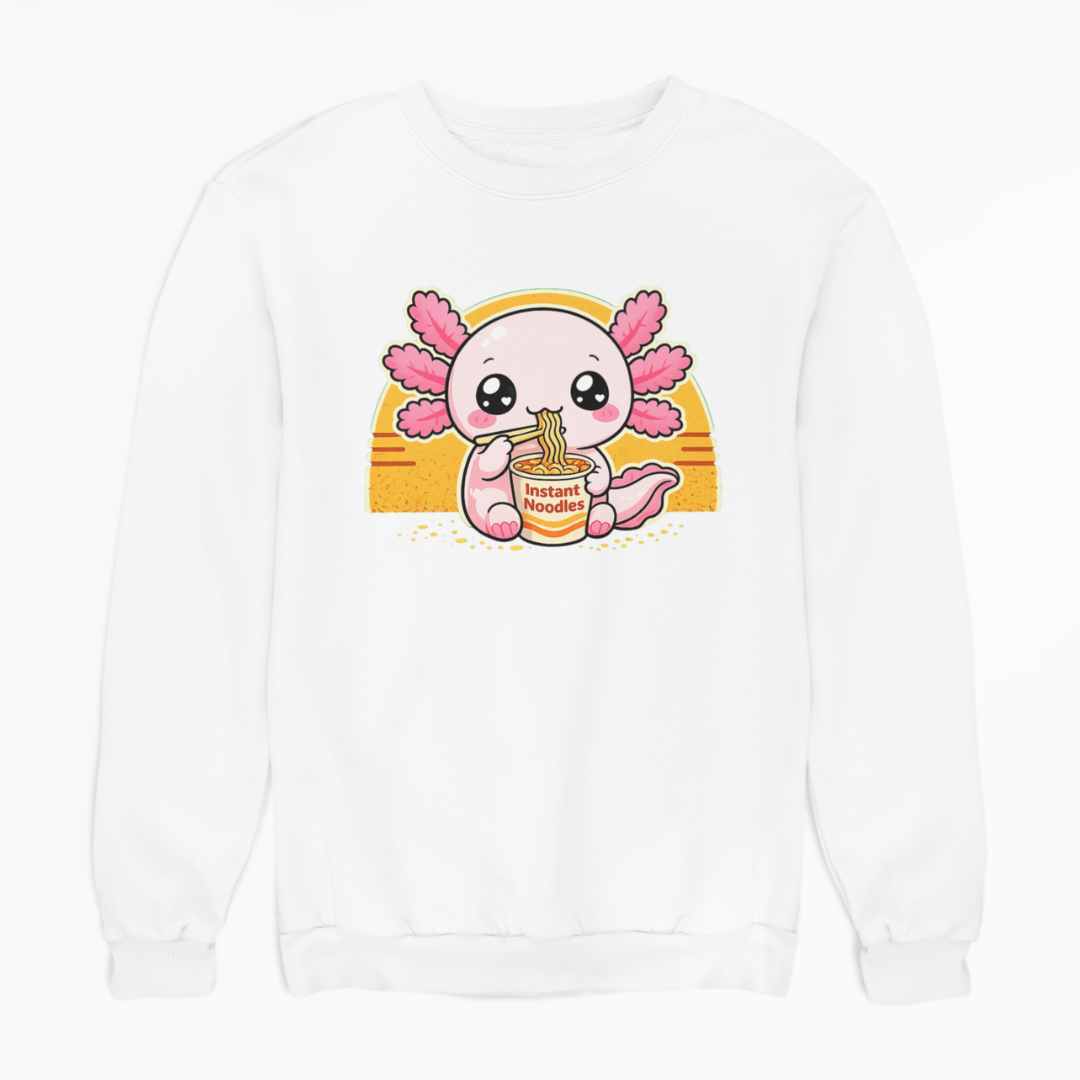 Sudadera Ajolotito Instant Noodles Unisex