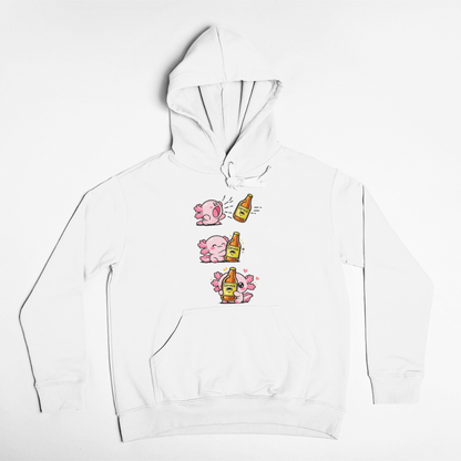 Hoodie Ajolotito Chela Unisex