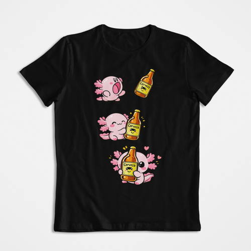 Playera Ajolotito Chela