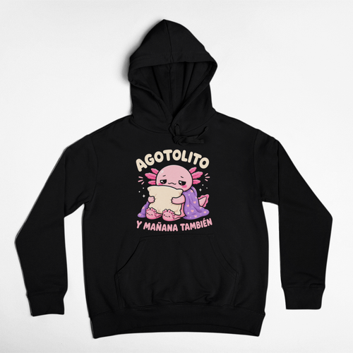 Hoodie Ajolotito Agotolito Unisex