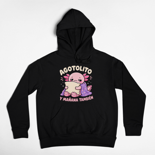 Hoodie Ajolotito Agotolito Unisex