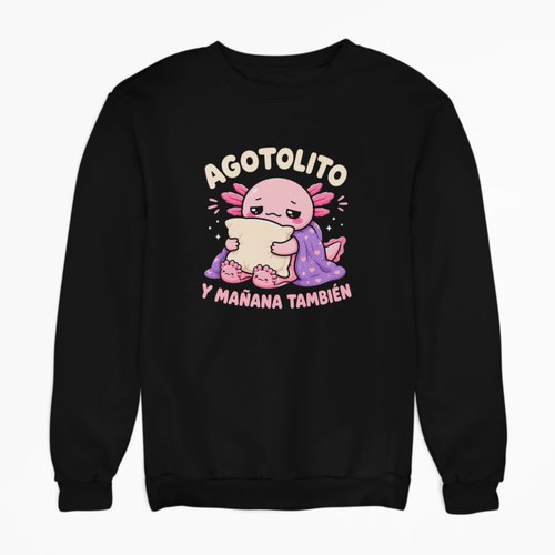 Sudadera Ajolotito Agotolito Unisex
