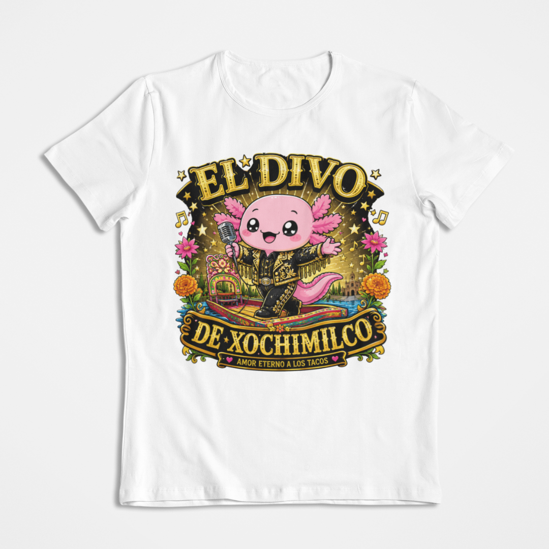 Playera Ajolotito El Divo