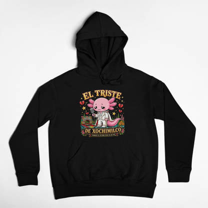 Hoodie Ajolotito El Triste Unisex