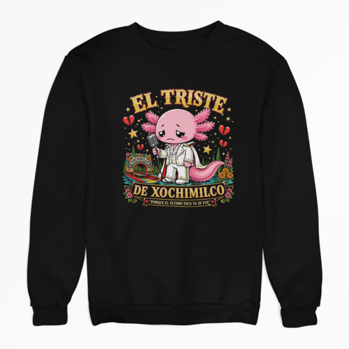 Sudadera Ajolotito El Triste Unisex