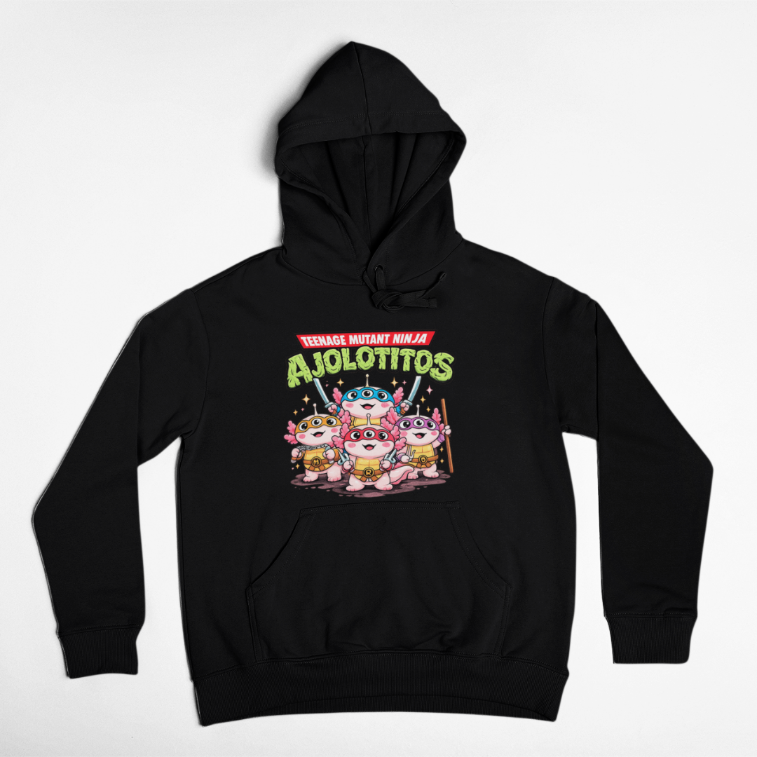 Hoodie Ajolotito Marcianito Unisex