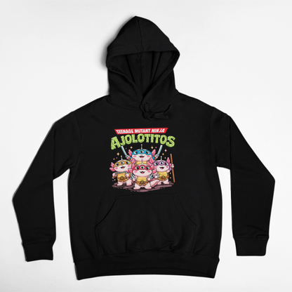 Hoodie Ajolotito Marcianito Unisex