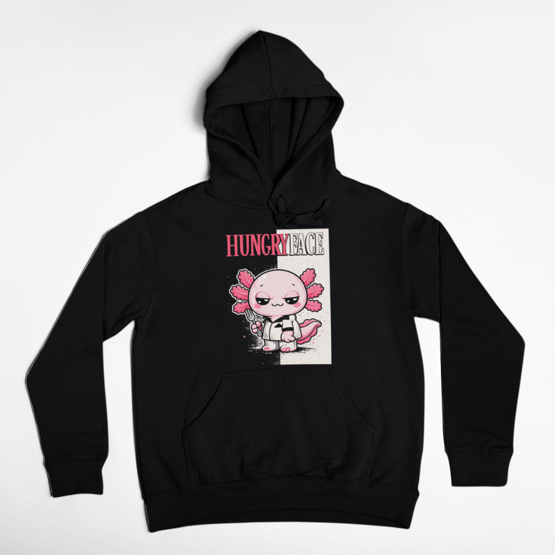 Hoodie Ajolotito HungryFace Unisex
