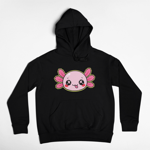 Hoodie Ajolotito Emoji Unisex
