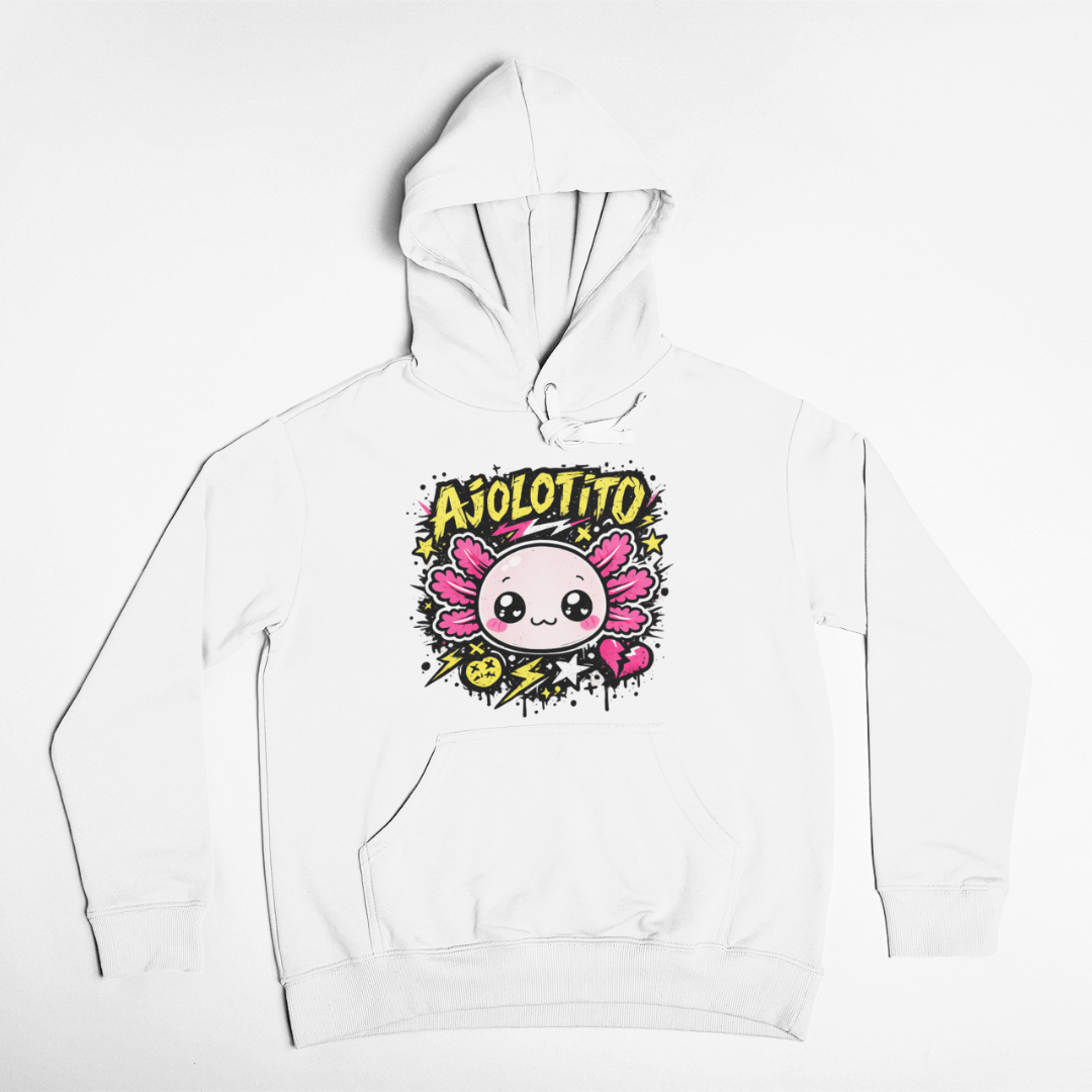 Hoodie Ajolotito Crew Unisex