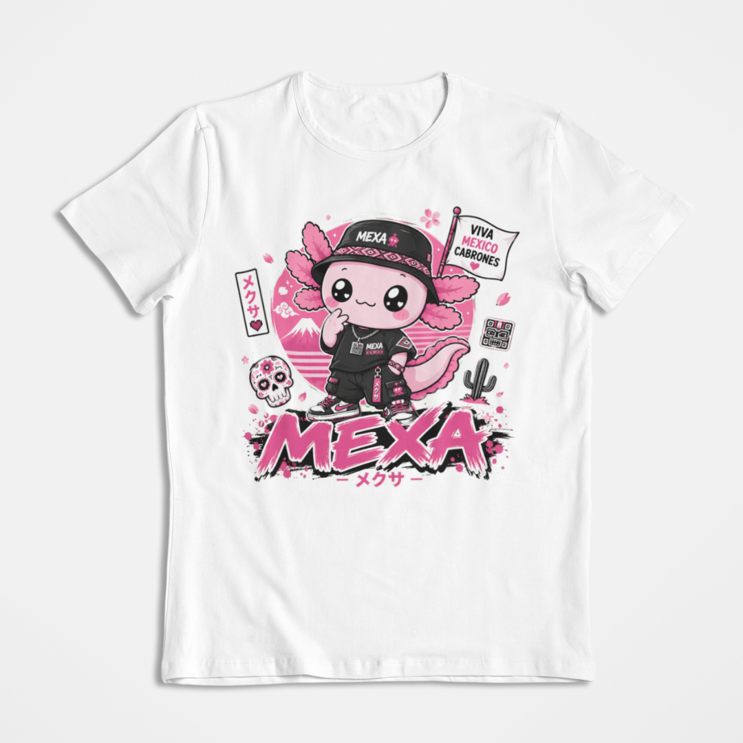 Playera Ajolotito Mexa
