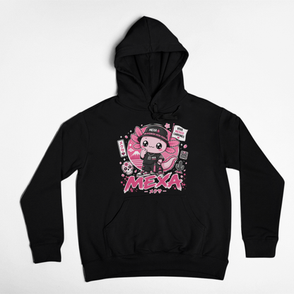 Hoodie Ajolotito Mexa Unisex