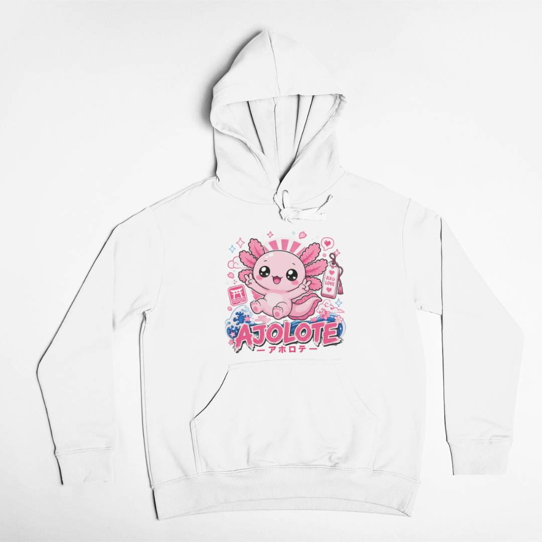 Hoodie Ajolotito Tokio Unisex