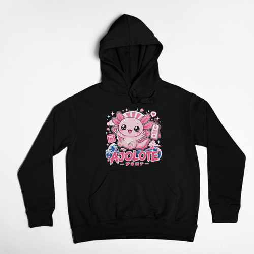 Hoodie Ajolotito Tokio Unisex