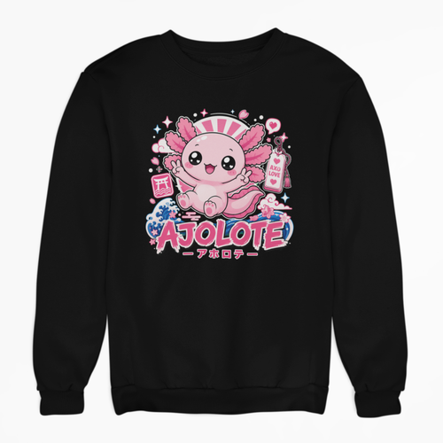 Sudadera Ajolotito Tokio Unisex