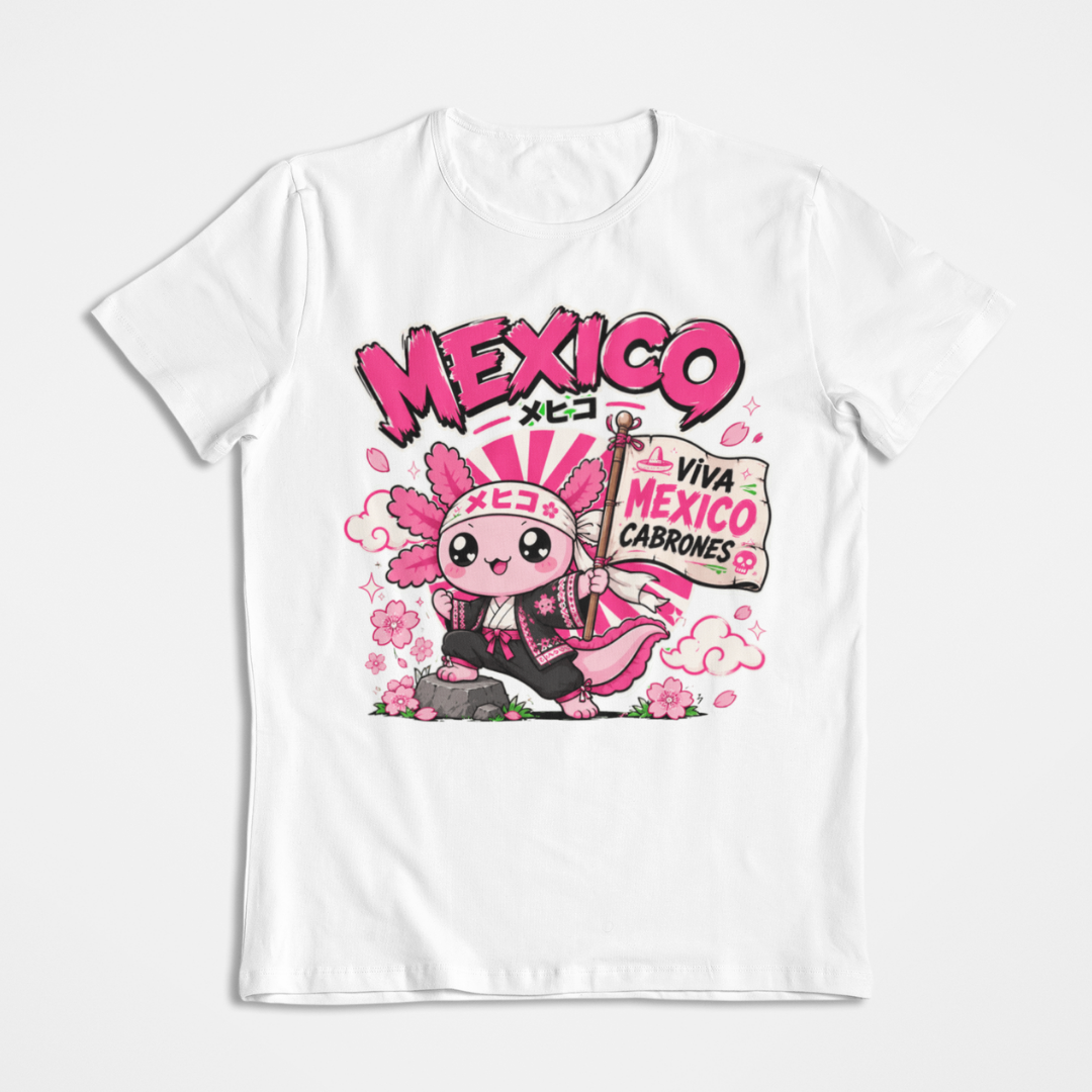 Playera Ajolotito Tokio Mexa
