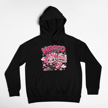 Hoodie Ajolotito Tokio Mexa Unisex