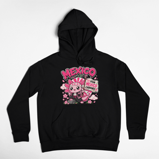 Hoodie Ajolotito Tokio Mexa Unisex
