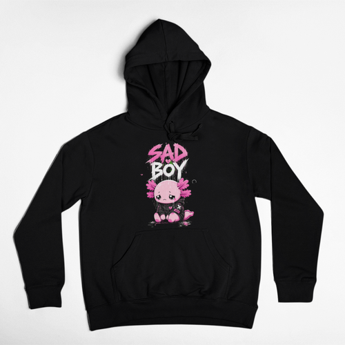 Hoodie Ajolotito Sad Boy Unisex