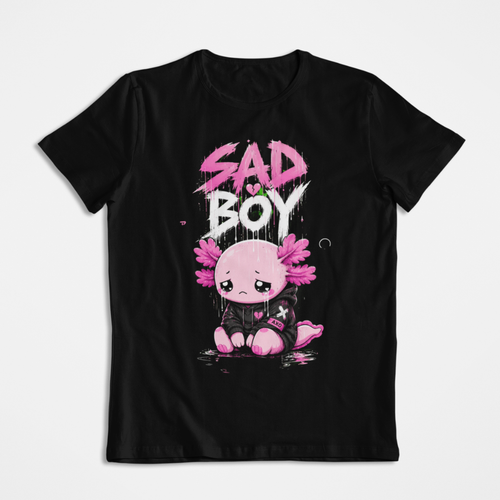 Playera Ajolotito Sad Boy