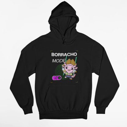Hoodie Ajolotito Borracho Unisex