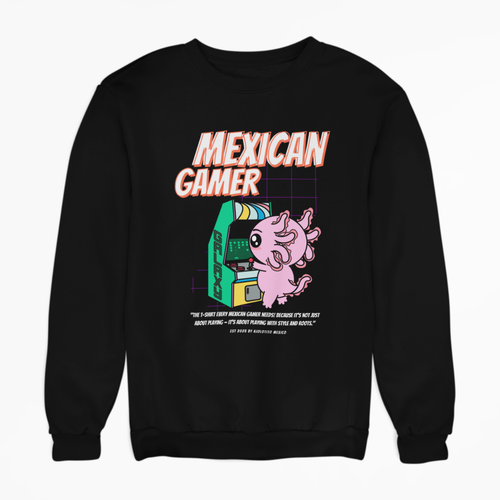 Sudadera Ajolotito Gamer Unisex