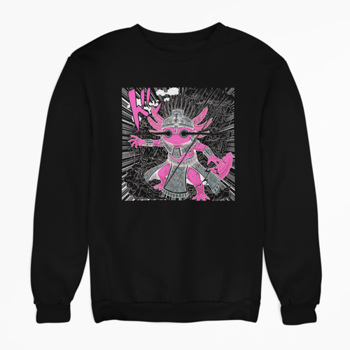 Sudadera Ajolotito Azteca Unisex