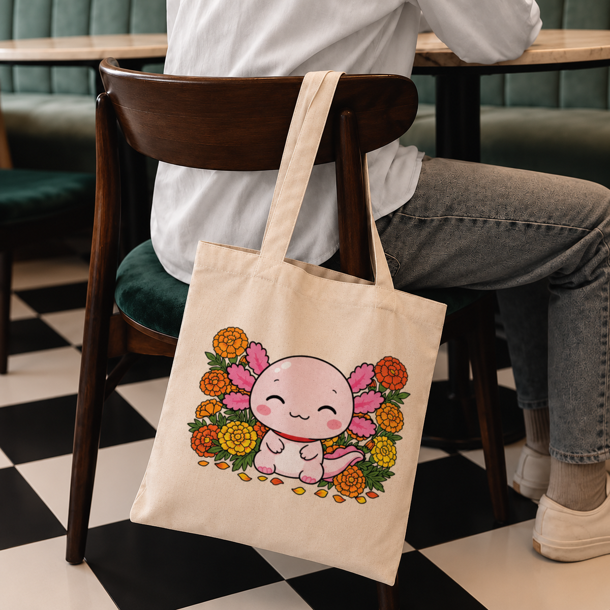 Bolsa Ajolotito Cempasúchil