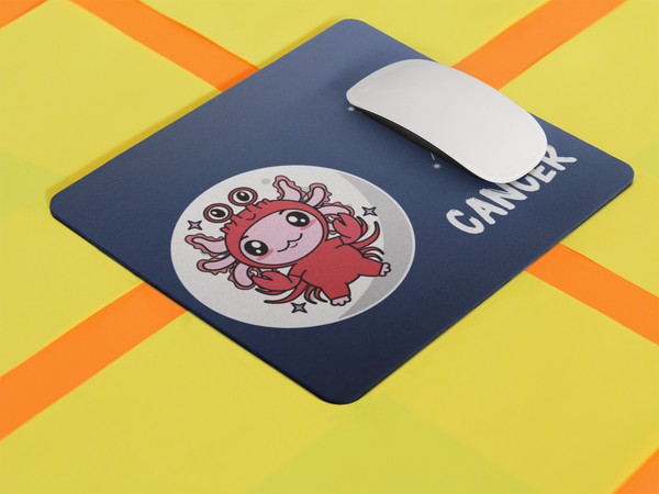 Mousepad Axolotzin Horóscopos Cáncer Ajolote Vers. 2