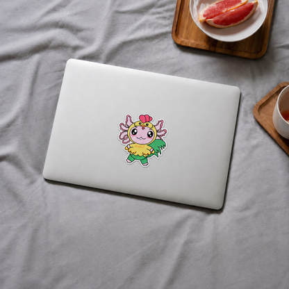 Sticker Axoloteria El Gallo Ajolote