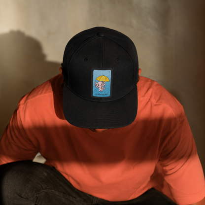 Gorra Unisex Plana Axoloteria El Paraguas Ajolote