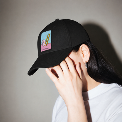 Gorra Unisex Curva Axoloteria La Escalera Ajolote