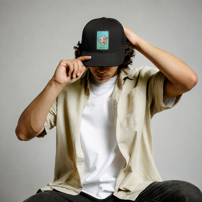 Gorra Unisex Plana Axoloteria La Botella Ajolote