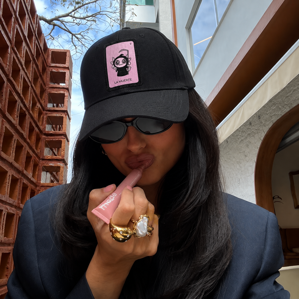 Gorra Unisex Curva Axoloteria La Muerte Ajolote