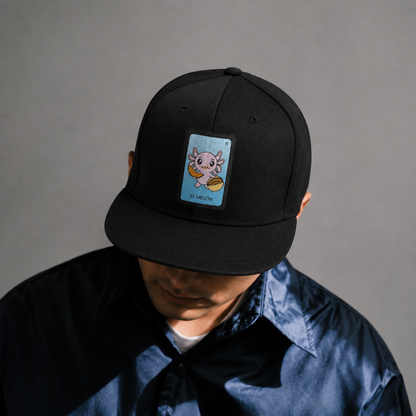 Gorra Unisex Plana Axoloteria El Melón Ajolote
