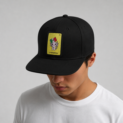 Gorra Unisex Plana Axoloteria La Bandera Ajolote
