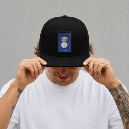 Gorra Unisex Plana Axoloteria La Luna Ajolote
