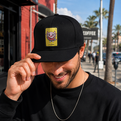 Gorra Unisex Plana Axoloteria La Sandia Ajolote
