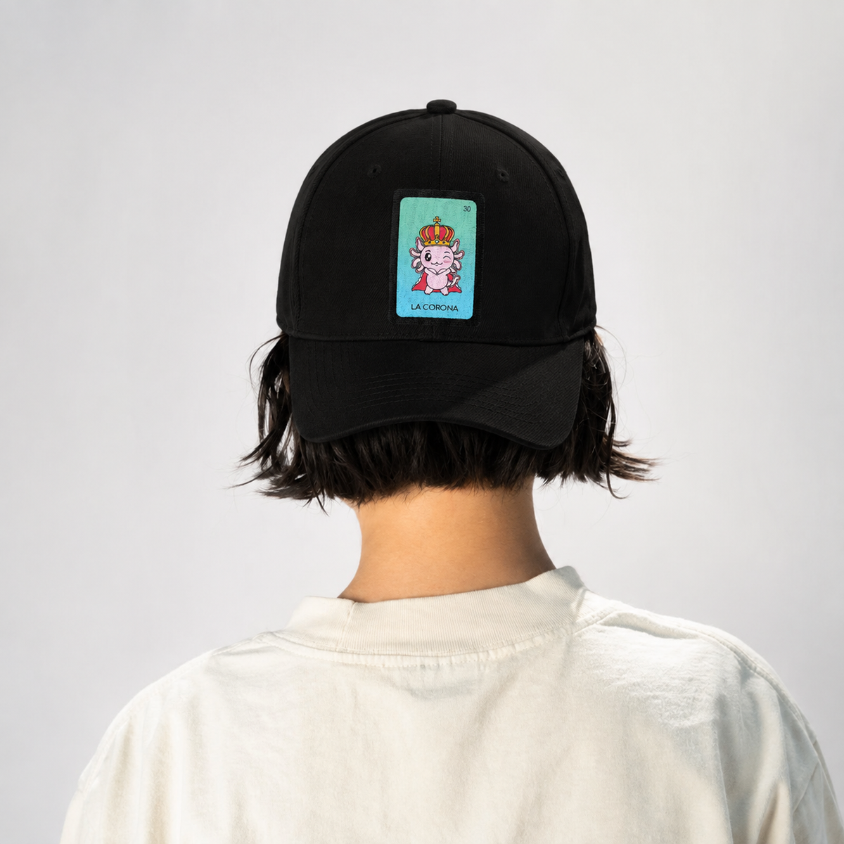 Gorra Unisex Curva Axoloteria La Corona Ajolote