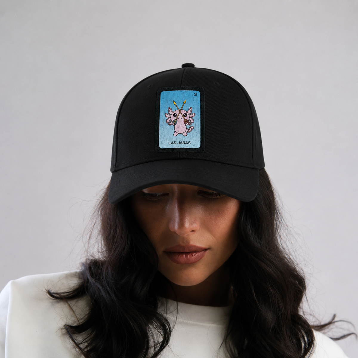 Gorra Unisex Curva Axoloteria Las Jaras Ajolote