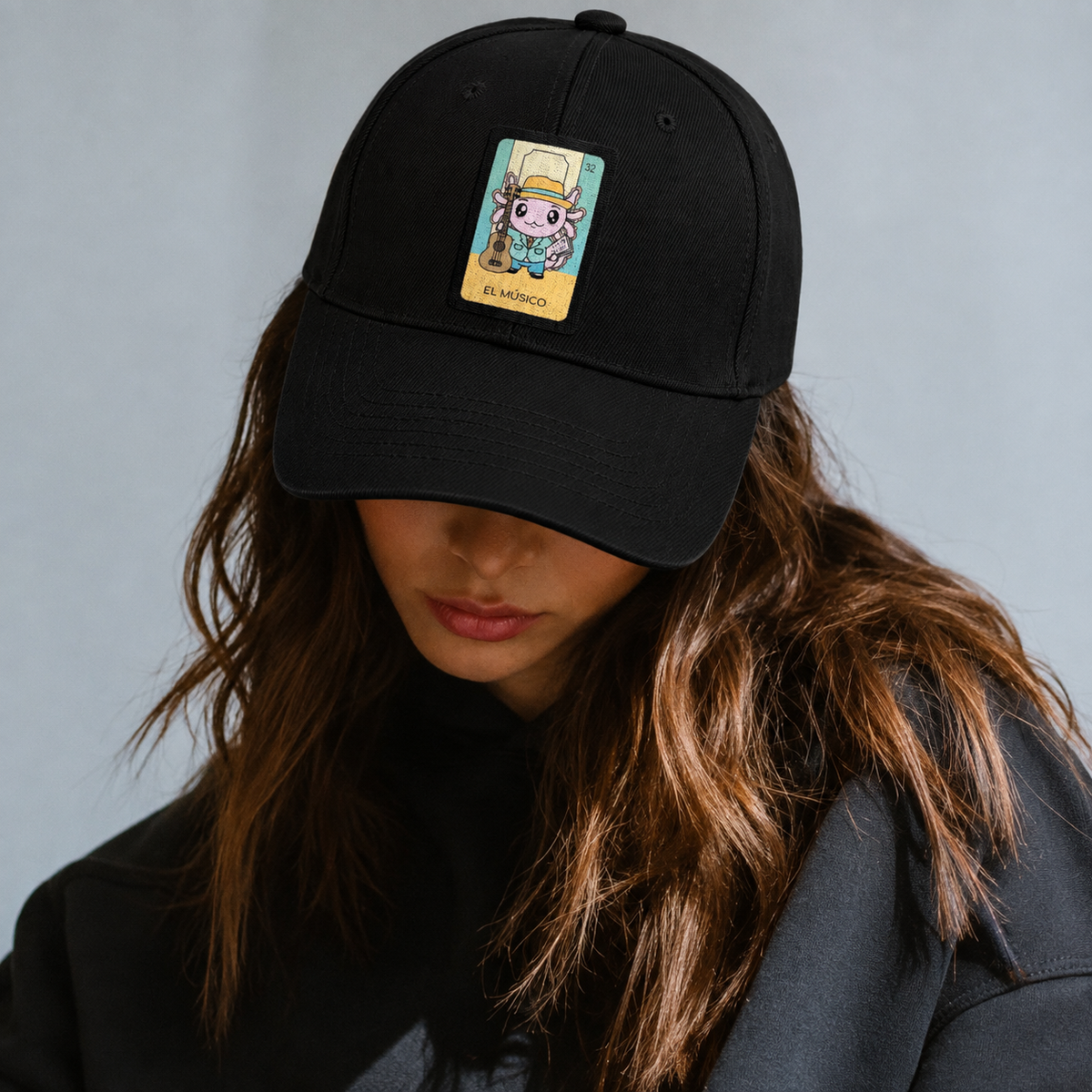 Gorra Unisex Curva Axoloteria El Musico Ajolote