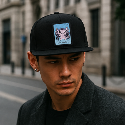 Gorra Unisex Plana Axoloteria La Araña Ajolote