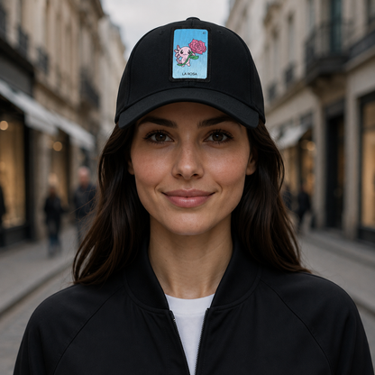 Gorra Unisex Curva Axoloteria La Rosa Ajolote