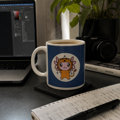 Taza Vers. 2 Axolotzin Horóscopos Leo Ajolote