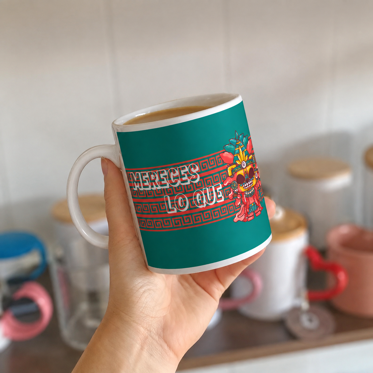 Taza Vers 2 Tezcatlipoca Mirari Chan