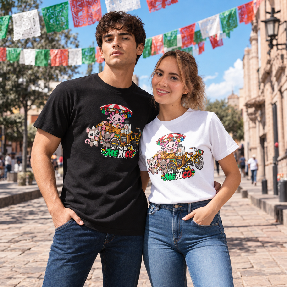 Playera Ajolotito Panadero